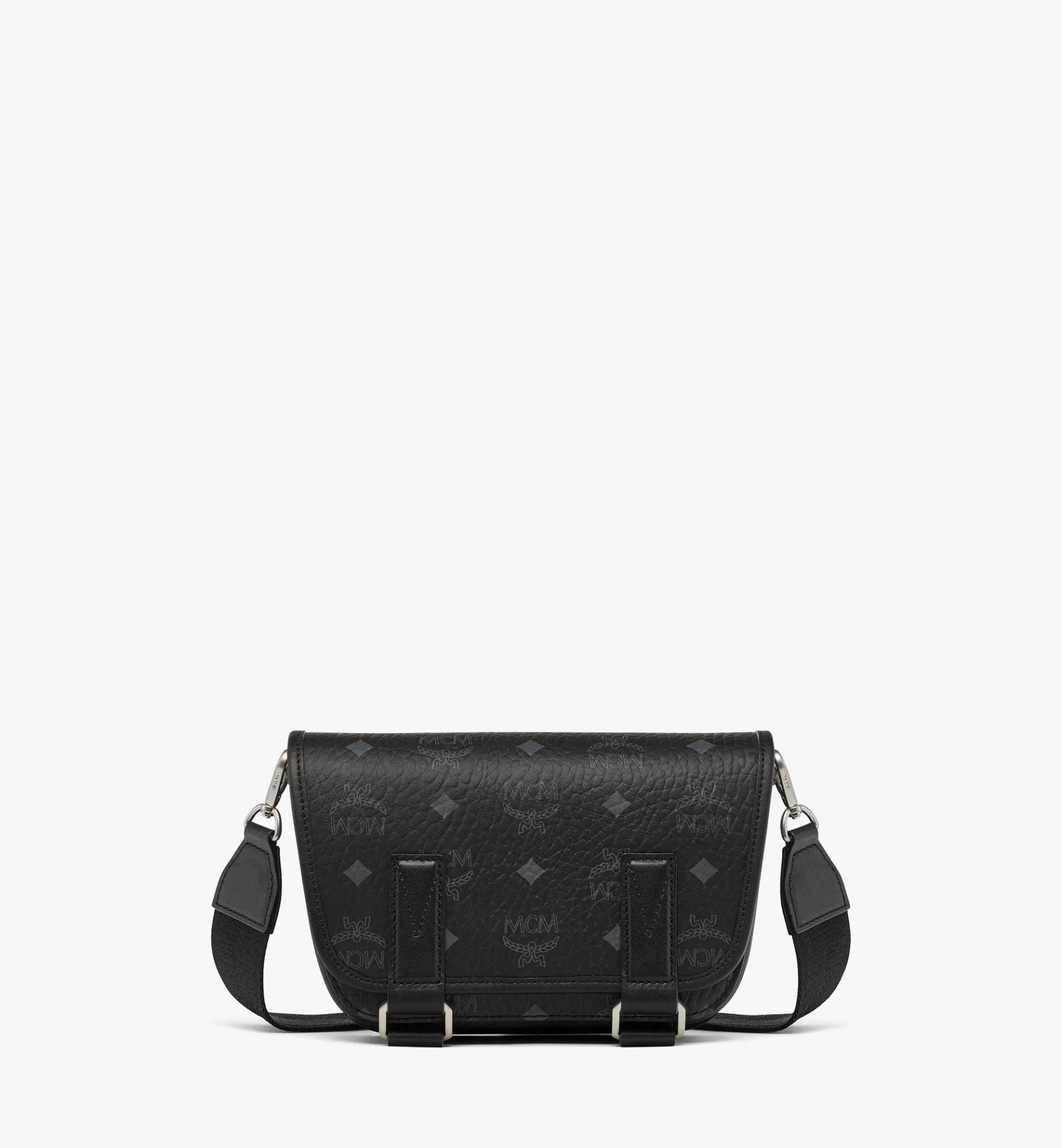 Shop Aren Messenger Bag In Visetos Women Mini Bags | Messengers & Crossbody Bags