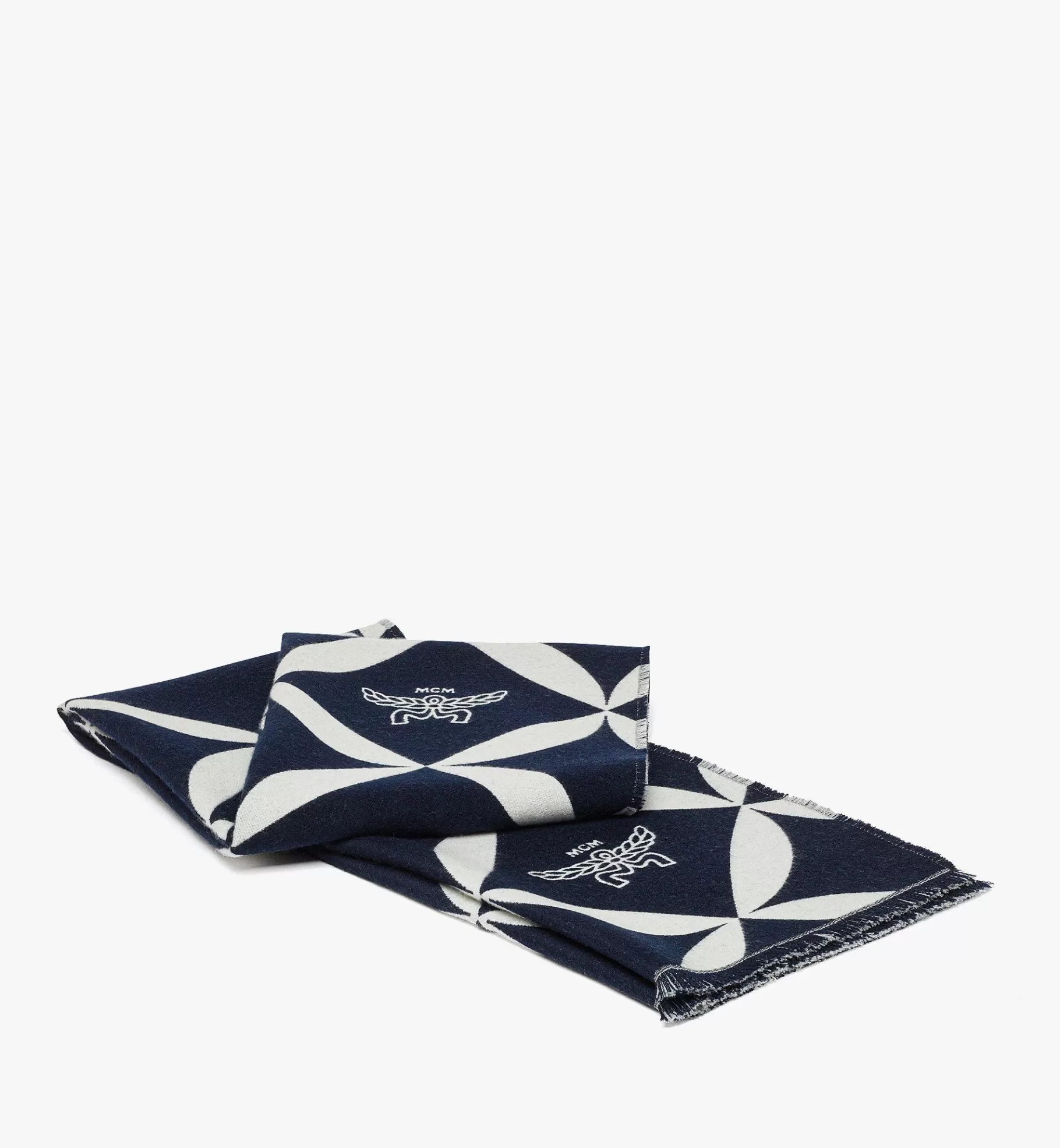 Cheap Bicolor Monogram Jacquard Wool Stole Women Scarves & Silk Accessories | Scarves