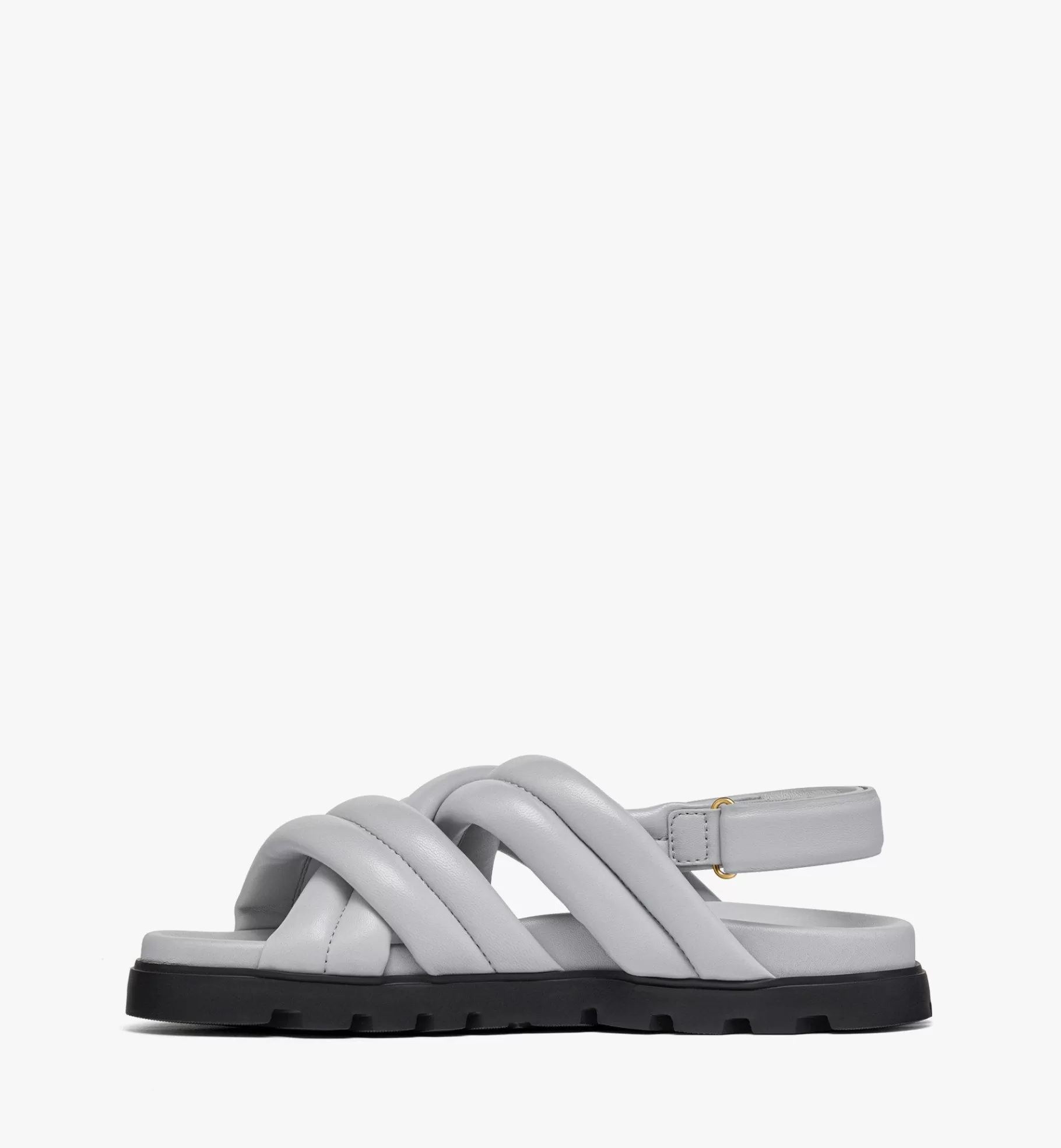 Discount Cross Sandals In Lamb Leather Women Slides & Sandals | Slides & Sandals