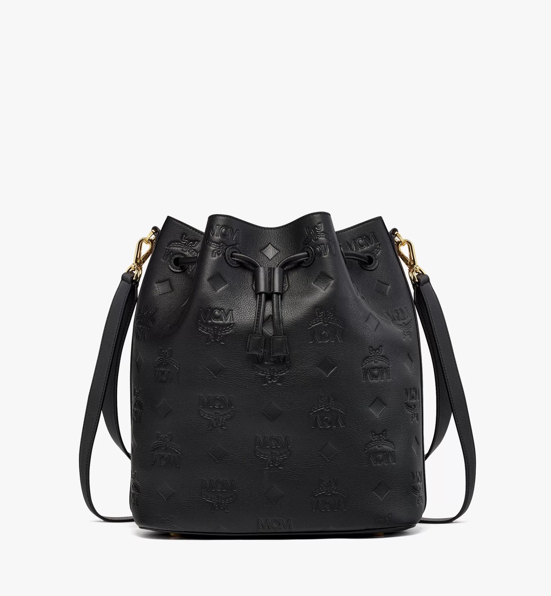 Store Dessau Drawstring In Embossed Monogram Leather Women Shoulder & Crossbody Bags | Shoulder & Crossbody Bags