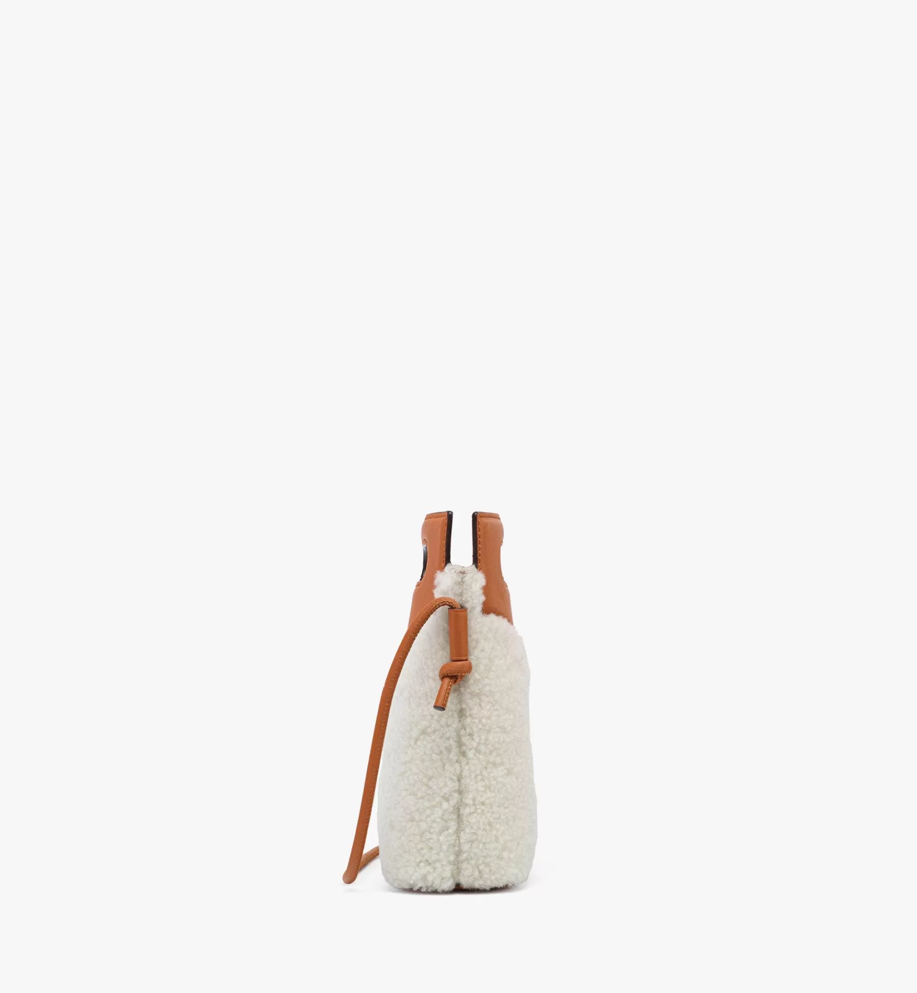 Clearance Diamond Crossbody Pouch In Shearling And Calf Leather Women Mini Bags | Mini Bags