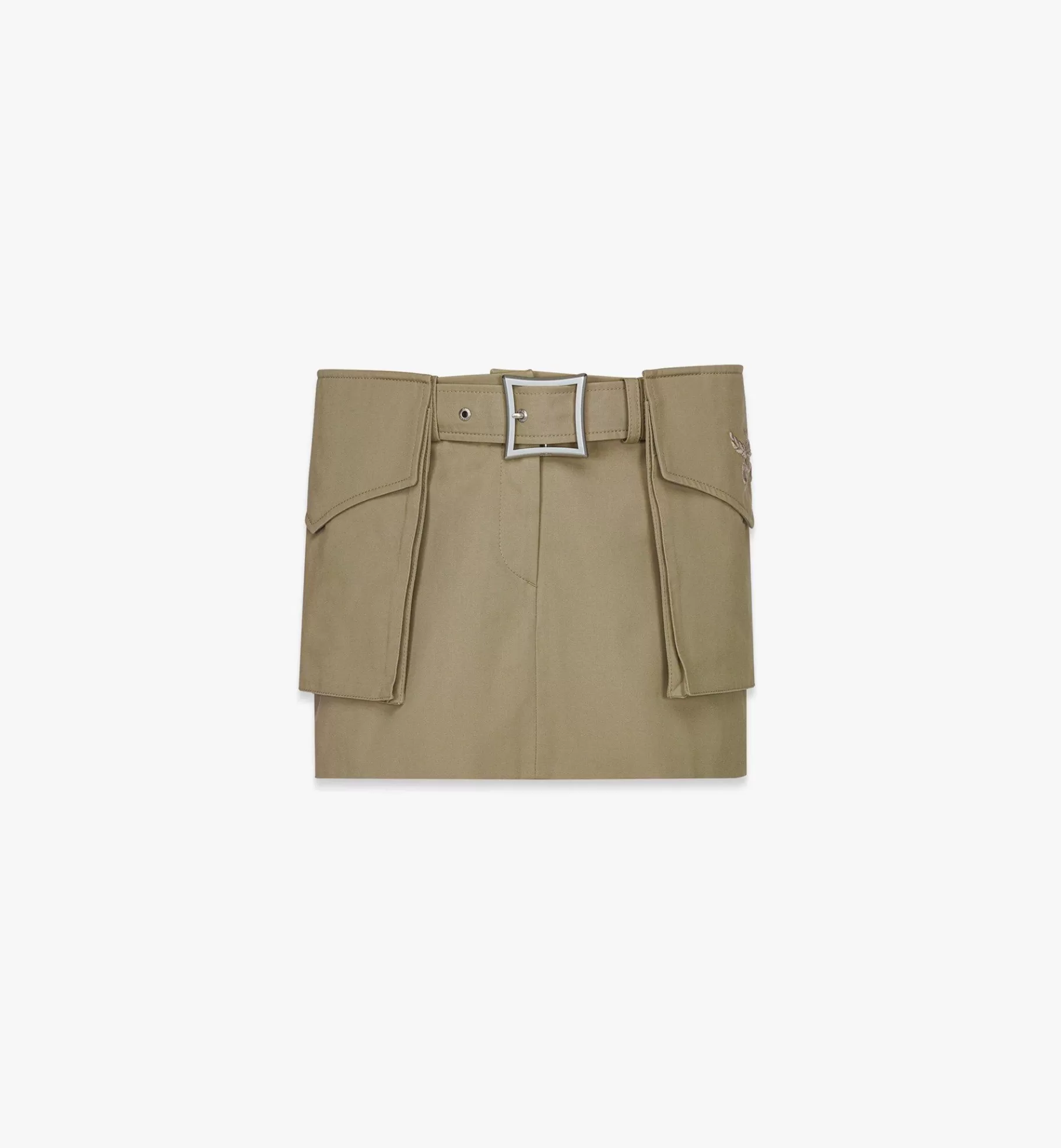 Shop Gabardine Skirt W/ Detachable Pocket Belt Women Pants & Skirts