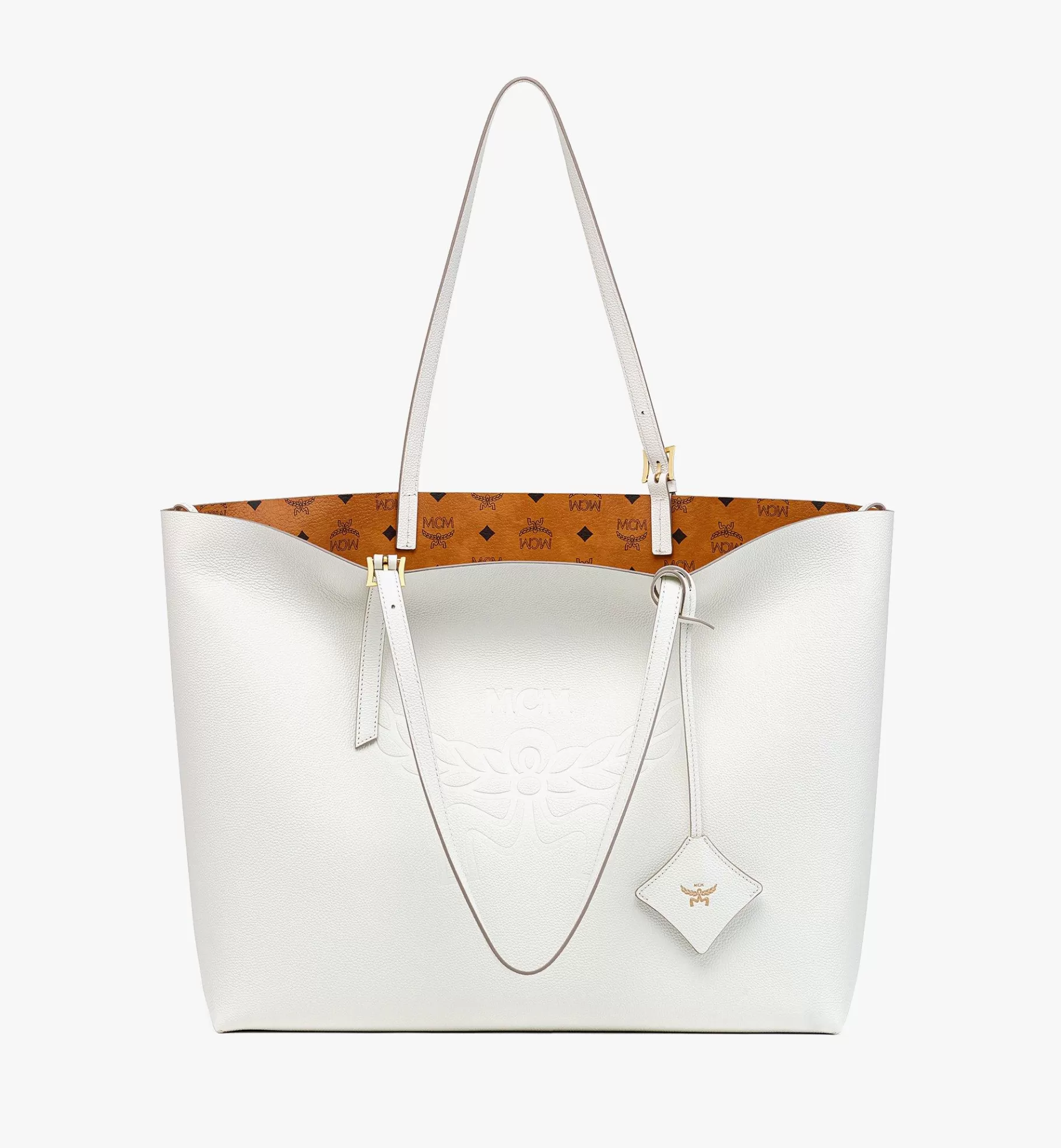 Clearance Himmel Shopper In Embossed Logo Leather Women Totes & Shoppers | Totes & Shoppers