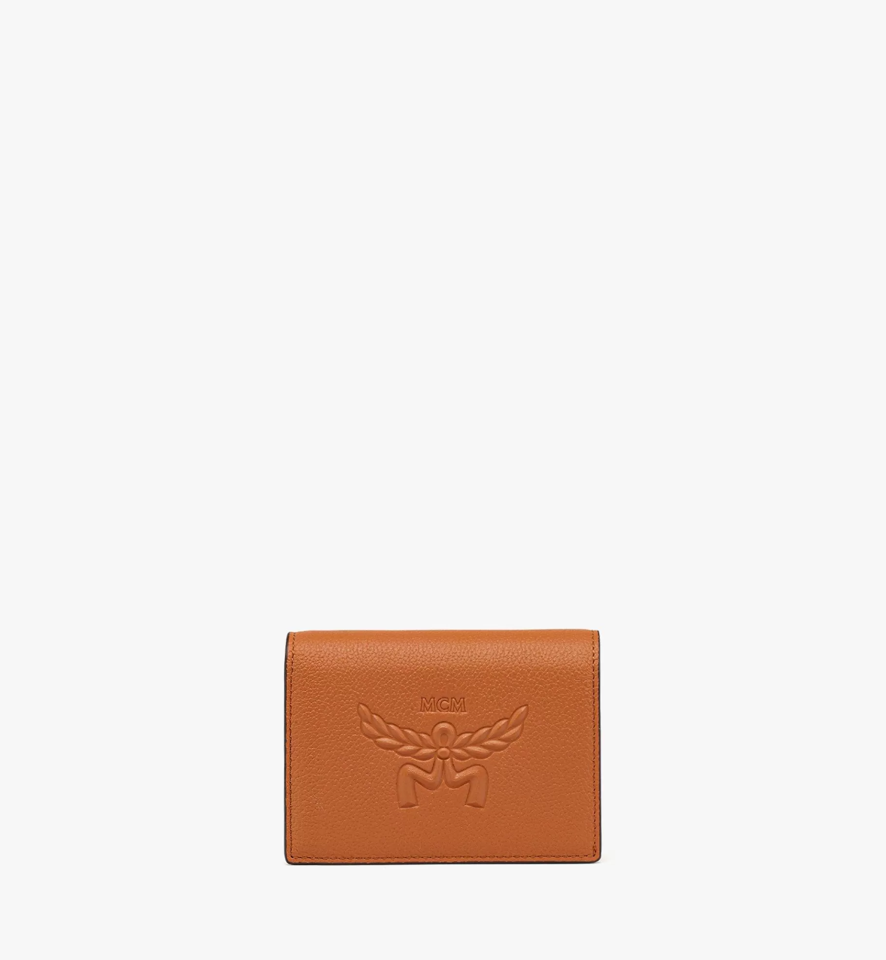 Flash Sale Himmel Snap Wallet In Embossed Logo Leather Women Compact Wallets