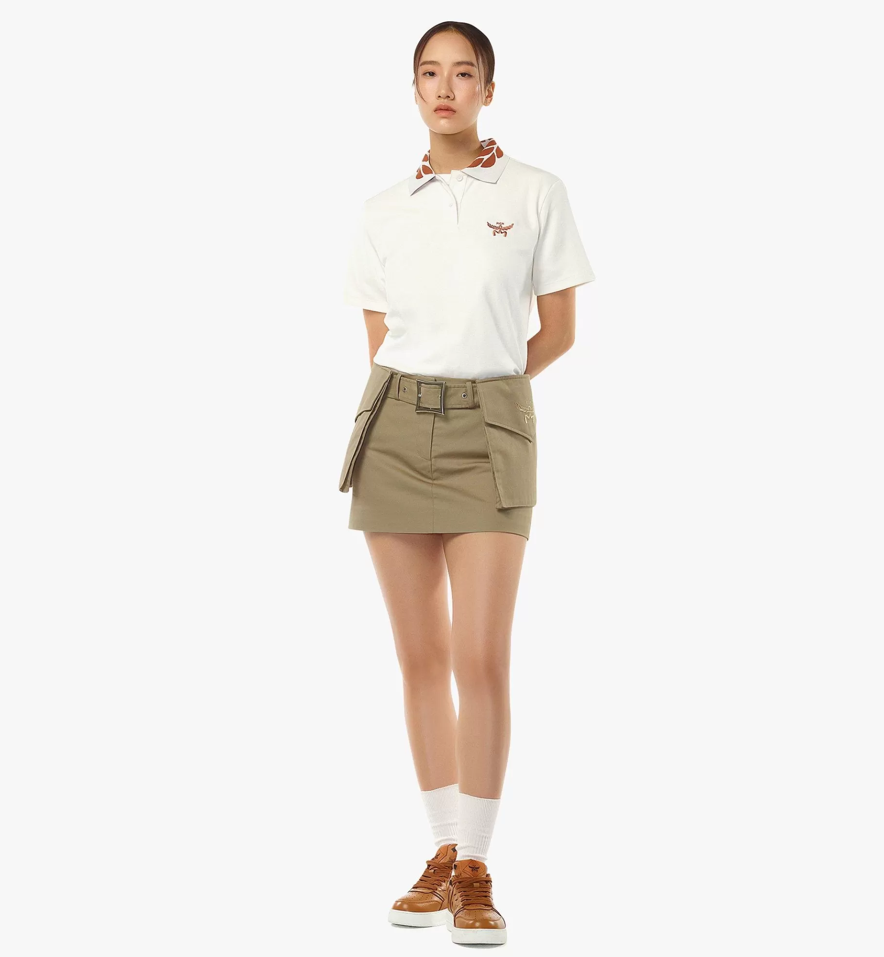 Clearance Laurel Piqué Polo Women Tops & T-Shirts