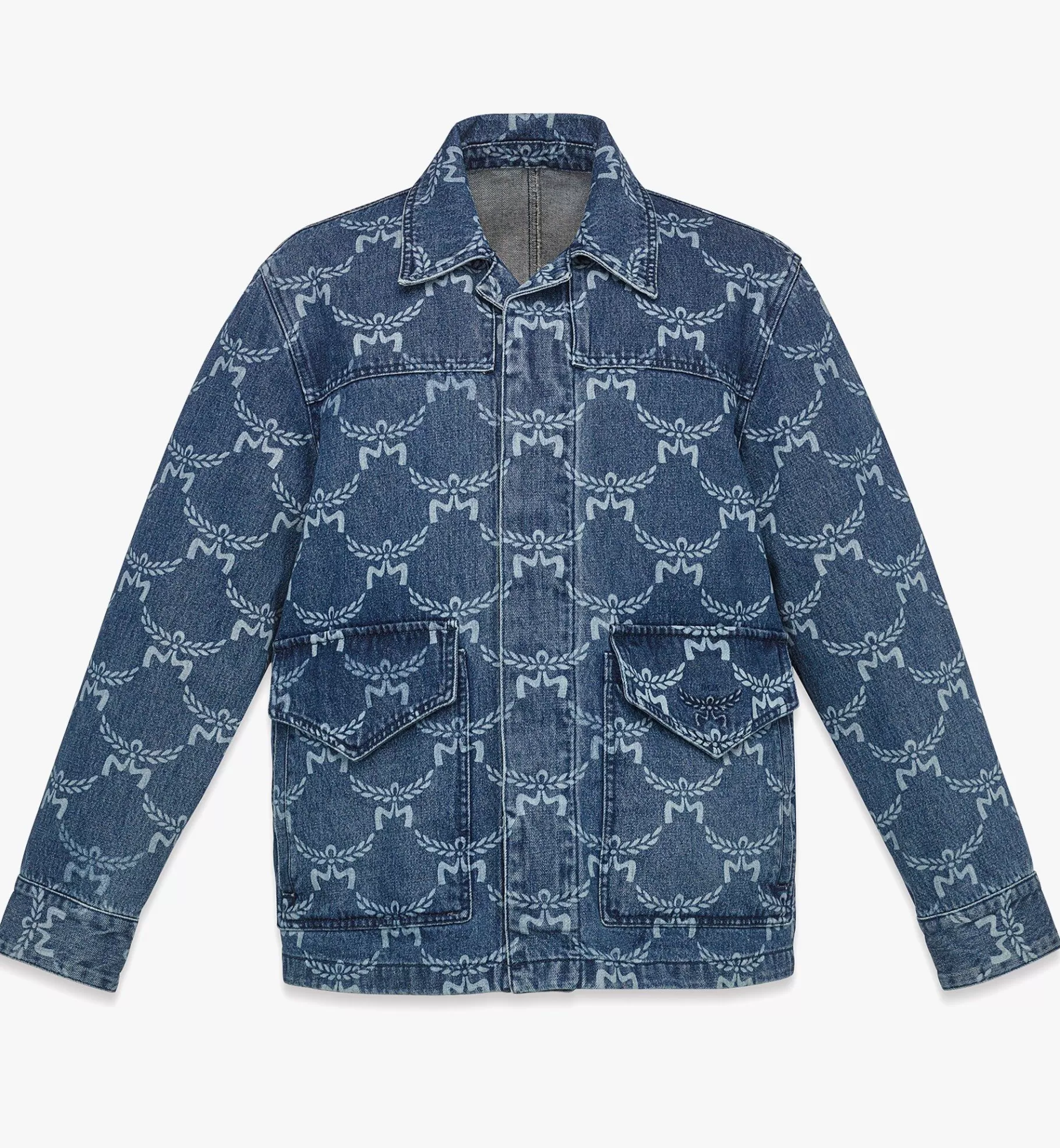 Cheap Lauretos Monogram Denim Jacket Women Jackets & Coats | Jackets & Coats