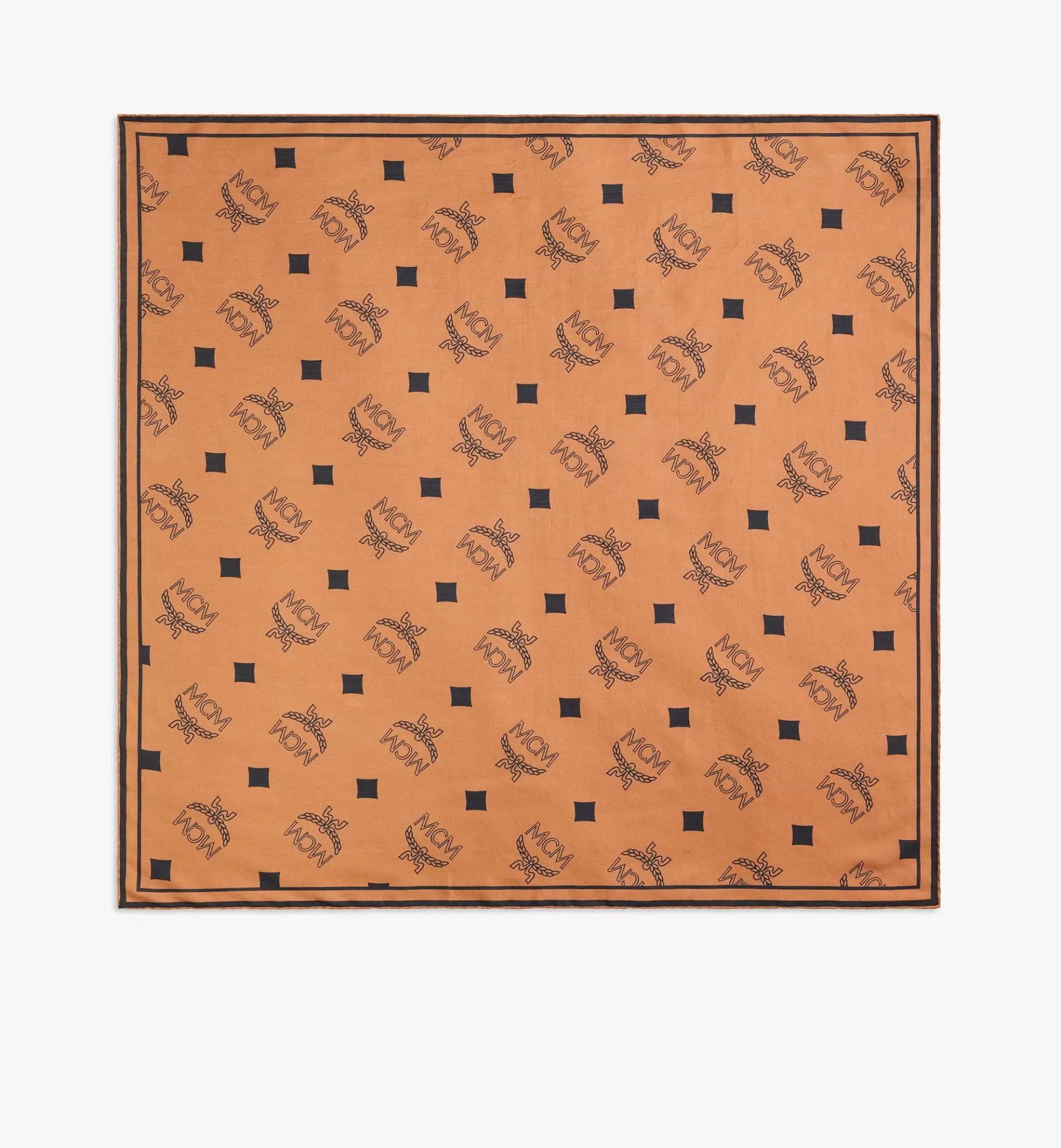 Sale Monogram Print Bandana Scarf Women Scarves & Silk Accessories | Scarves