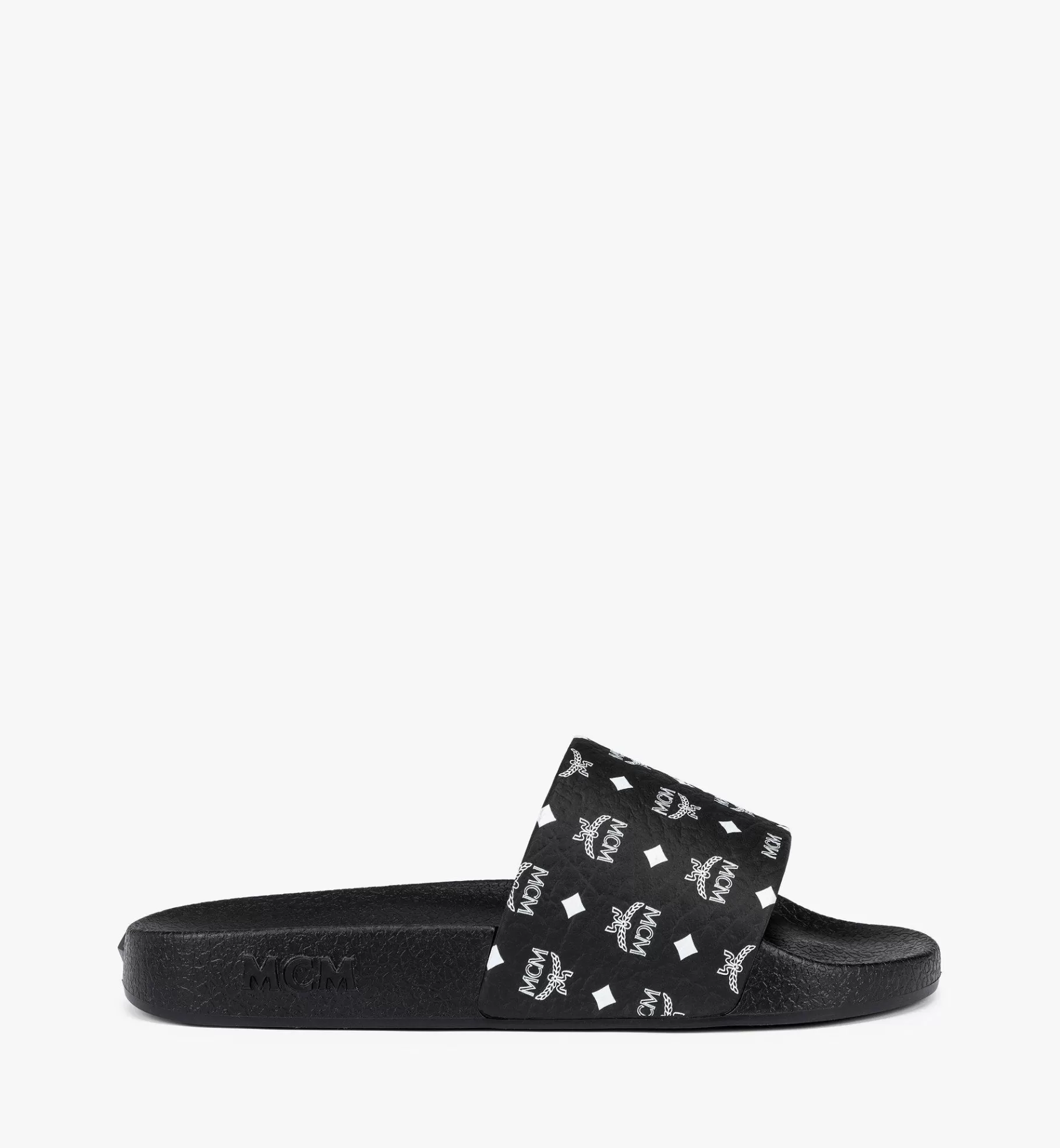 Discount Monogram Print Rubber Slides Women Slides & Sandals | Slides & Sandals