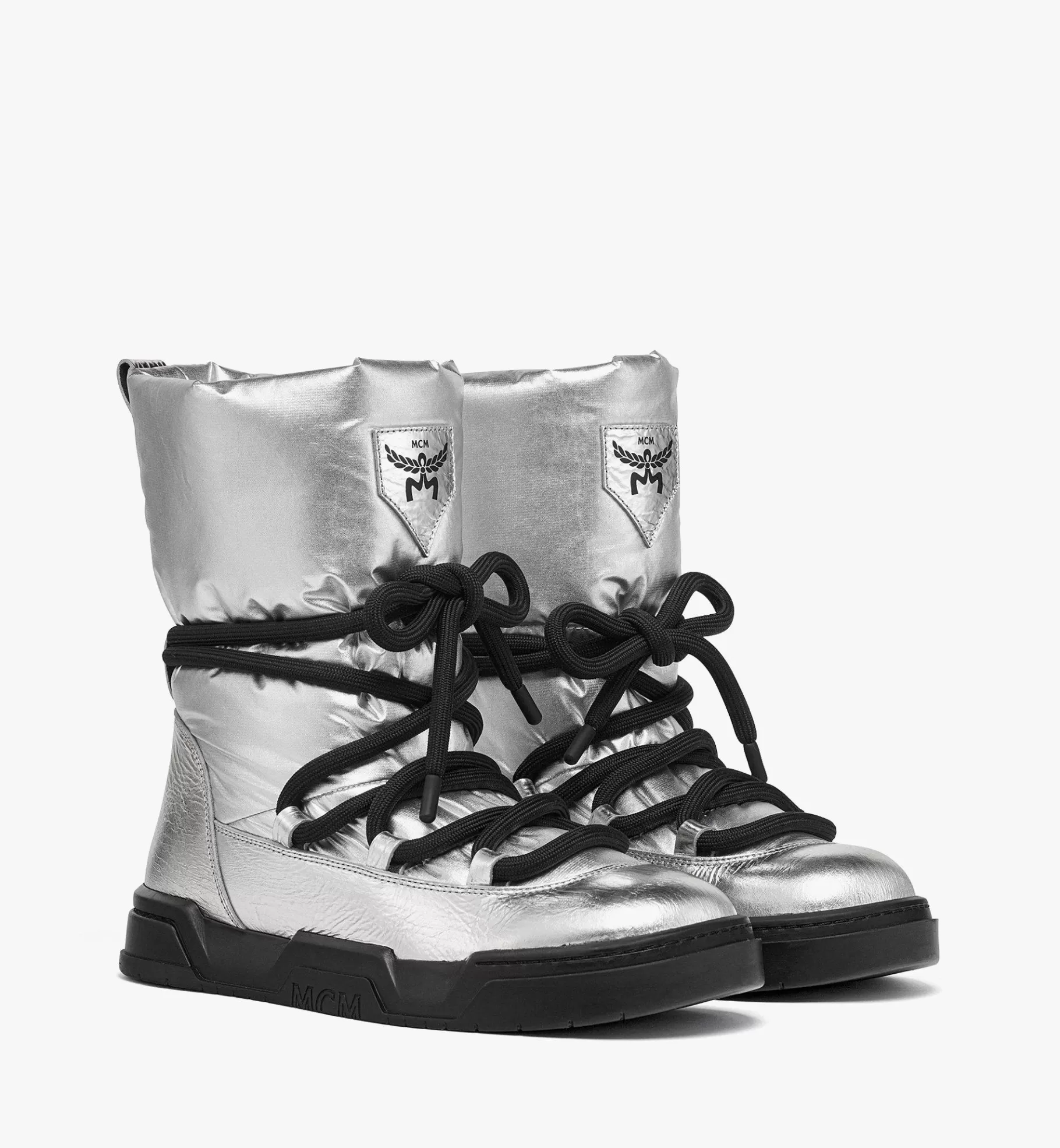 Outlet Skyward Ankle Boots In Metallic Calf Leather Women Boots